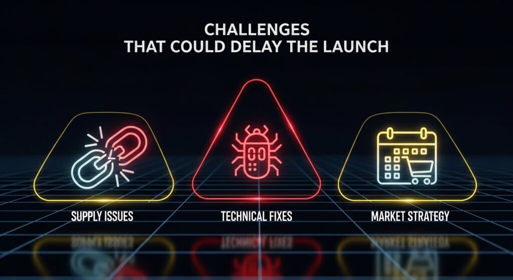 Challenges That Could Delay the Launch